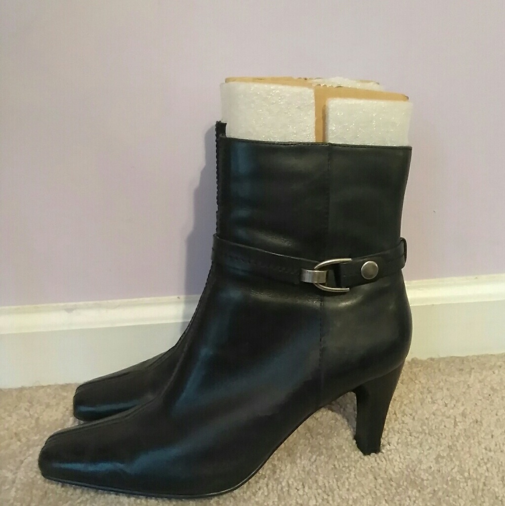 Leather Ankle Boots